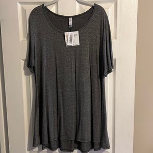 NWT Lularoe gray tunic shirt size XL